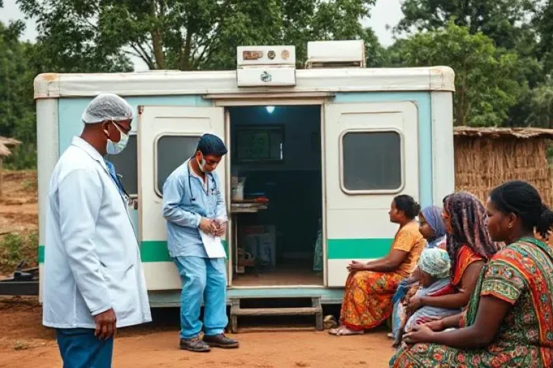 Gesundheitsdienstleistungen direkt zu unterversorgten Gemeinden